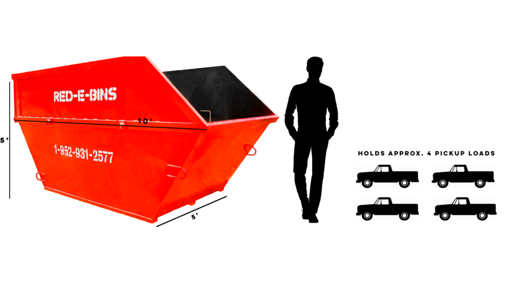 10-yard dumpster sizes